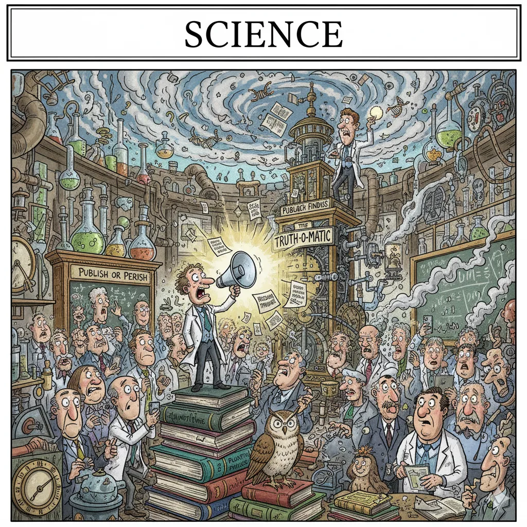Science cartoon